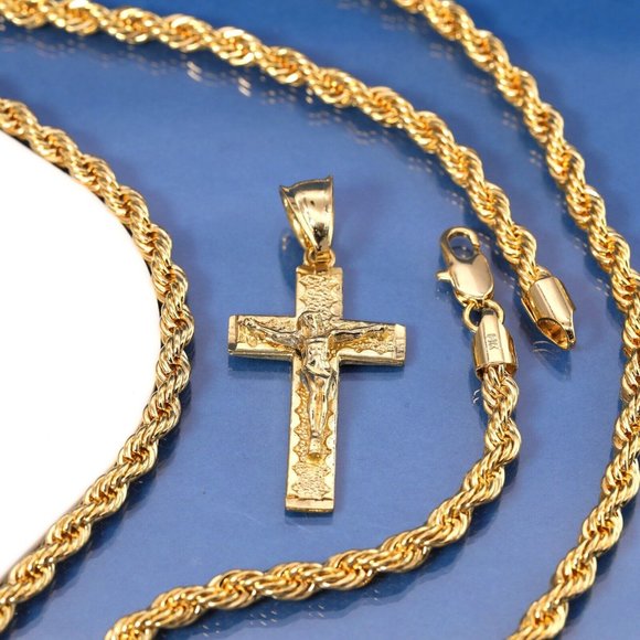 14k Gold Jesus 20